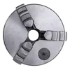 Freeshipping 3 tum 3 käkar svarv chuck k11-80 k11 80 80mm manual chuck självcentrering svarvdelar diy metall svarvtillbehör njhor