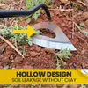 Planters Hollow Small Hoe Full Manganese Steel Gardening Hand-held All-steel Hardened Planting Plowing And Weeding Tools