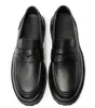 Cuir de vache paresseux plate-forme chaussures hommes mode sans lacet en cuir véritable conduite mocassins hommes pois chaussures