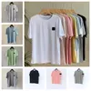 T-shirts voor heren Zomersteen T-shirt Heren Dames Designer T-shirt Losse T-shirts Tops Man Stones Island Shirt Luxe kleding Street chic Shorts Mouw T-shirt kleding AS