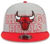 Chicago''Bulls''Ball Caps 2023-24 unisex mode katoenen baseball cap snapback hoed mannen vrouwen zonnehoed borduurwerk lente zomer cap groothandel a5