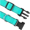 Reflective Dog Collar,Soft Neoprene Padded Breathable Nylon Pet Collar Adjustable for Dogs and Cats