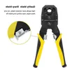 Freeshipping Network Repair PLIER Tool Kit med UTP -kabelprovare Spring Clamp Crimping Tool Crimp -tång för RJ45 RJ11 RJ12 FSNLG