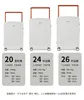Koffers A237 bagagekoffer voor dames 20 inch instappen multifunctionele reiswachtwoordbox met grote capaciteit