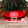 Christmas Decorations Christmas Tree Surround Decor Base Merry Christmas Ornament Cartoon Santa Claus Sequin Home Navidad Tree Cover Skirts Decoration 231109