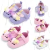 First Walkers 0-18M Born Shoes Pink White Purple Baby Girls Eye Embroidery Print Toddler Soft Sole Anti-Slip Shoe