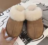 Pantofole firmate soffici Pantofole Ug Australia piattaforma di marca graffi scarpe di lana pelliccia vera pelle inverno donne uggglie più colore impermeabile Tinta unita