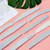 Nail Files 50100pcs 100180 Art Sanding Sandpaper 1Set Washable File Semilune Banana Buffing Curved Professional Manicure 231110