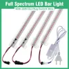 Lumières de culture Lumières Culture 220V Spectre complet LED BAR LEUR POUR LES PLANTES 50 cm Phyto lampe pour végétation Veg Fleurs Greenhouse Tent 4000K 380-780 NM P230413