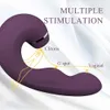 Vibrators Hannibal Vrouwelijke Masturbator 3 in 1 Clit Sucker Dildo GSpot Vibrator Zuigen voor Vrouwen Clitoris Stimulator Seksspeeltjes 231113