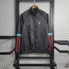 Sao Paulo FC Men's jacket Windbreaker Jerseys full zipper Stand Collar Windbreakers Men Fashion leisure sports coat