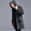 Men's Wool Blends S-6XL Autumn and Winter Cow Horn Buckle Woolen Coat Men's Thickened Cashmere Wool Coat Long Korean Windbreaker NZ163 231113