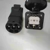 Akcesoria do pojazdu elektrycznego Adapter ładowarki EV EVSE IEC62196 Adapter wtyczki do skurcza RV Scooter Zewnętrzne gniazdo ładowania AC 220V Q231112