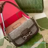 Designer handväska lyxiga kedjepåse kvinna axelväska brun läder kvinnor retro sadel mode crossbody väska