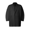 Ternos masculinos designers homens jaqueta moda casacos botão turndown colarinho preto formal inteligente casual blazers