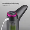 Water Dispenser Automatic Electric Pump Button Control USB Charge Portable for Kitchen Office Outdoor Drink 230412