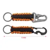 Accueil extérieur porte-clés porte-clés pendentif Camping paracorde corde Camping Kit de survie noeud d'urgence décapsuleur porte-clés