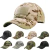 Bollmössor utomhus kamouflage baseball cap specialstyrkor bonnie hatt maskulino pappa sport hatt trucker fiske taktisk camo hatt armé cap 230413