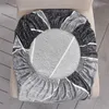 Chair Covers geometric printed stretch chair cover for dining room office banquet protector elastic material armchair 231113
