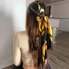 Банданас Durag Silk Scarf Scarftop Headwraps для женщин винтажный четыре сезона.