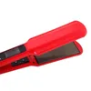 Freeshipping Professional Ceramic Flat Iron Hair Starten med digital LCD -skärm Dubbel Spänningssalong Hårstilverktyg CBWFK