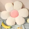 Muñeco de peluche Cojín Cojín Cojines para sillas de piso Tatami de oficina Asiento de coche Margarita Flor de juguete