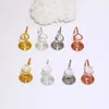 Dos Boucles D'oreilles 10 Paires Convertisseur Rond Dos Plat Bobine Boucle D'oreille Clip DIY Outil De Fabrication Facile À Utiliser