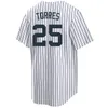 2024 Jerseys de Beisebol Aaron Juiz Yankees Juan Soto Gerrit Cole Marcus Stroman Anthony Rizzo Anthony Volpe Derek Jeter DJ LeMahieu Giancarlo Stanton Jersey Homens Crianças