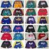 All Team Just Don Basketball Shorts Retro LosrAngelesrLakersrShort Sport Purple Black White Yellow Hip-Pop Pants With 290t