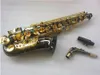 Nuevo saxofón Alto profesional A-991 instrumento Musical de saxofón de alta calidad de níquel negro galvanizado con estuche