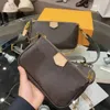 2024 NUOVO TOP Prezzo di fabbrica Nuova catena di moda in vera pelle Borse a tracolla Borsa Presbite Mini Portafogli Porta carte mobile Modello M61266