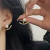 Orecchini a bottone Ciondoli dolci Corea Stile giapponese Moda Un paio di perle trafitte per le donne Regalo di gioielli per l'orecchio di personalità speciale 2023