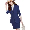 Women's Two Piece Pants Striped Suit Jacket Women's Spring And Autumn Elegant Host El Manager Work Clothes Business Clothing Small