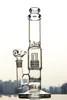 13,7 Zoll große Glasbong Perkolator Wasserpfeifen Wasserpfeifen Glas Wasserbongs Recycler Dab Rigs Rauchpfeife mit 18 mm Banger