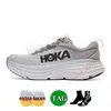 Hoka One Bondi 8 Koşu Ayakkabıları Yeni Moda Clifton 8 9 Karbon X 2 Hoka Free People Erkek spor ayakkabıları üçlü siyah beyaz sarı yaz şarkı nimbus bulut eğitmenleri 45ui