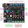 Kit Mightyboard freeshipping che includono driver motore passo-passo A4988, dissipatore di calore, display LCD ecc. per Makerbot Sjgal