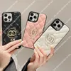 Designer Cell voor Pro Max Cases 14 Plus 13 12 11 iPhone Case Mode Brief Letter Mobiele telefoon Shell