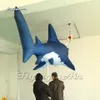 3.5m Funny Parade Performance Walking Inflatable Shark Puppet Sea Theme Blow Up Cartoon Animal Model For Event