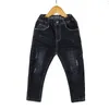 Jeans Garçons Jeans Hiver Chaud Pantalon Lâche Épaissir Automne Enfants Vêtements Enfants Bébé Printemps Style Occidental Jeans Pour Garçons Portant 12 230413