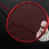 Badminton Rackets 1pcs Ultralight Badminton Racket Carbon Badminton Racquet Carbon Fiber Grips Offensive Defensive Training Racket With Bag 231102