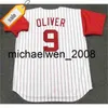 Mich28 7 KEVIN MITCHELL 9 JOE OLIVER 16 REGGIE SANDERS 21 SEAN CASEY Baseball Jersey men women youth stitched