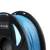 Freeshipping Zijde PLA 3D Printer Filament 175mm 1KG Spoel 3d Plastic Afdrukken Materiaal Inclusief Monster SilkMarble Filament Blauw Egjia