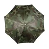 Cappello ombrello portatile a pioggia pieghevole pieghevole per esterni per esterni impermeabili in campeggio da golf garfing da giardinaggio camouflage cappelli da spiaggia per la spiaggia ombrello libero Hy0398
