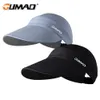 Utomhushattar Summer Running Sun Quick Dry UV Protection Cap Sport Cycling Golf Gym Tennis Baseball Beach Justerbar Visir Caps Men Women 230413