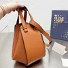 Borsa Loewss Hammock Borsa firmata da donna Borse moda a spalla singola Borse a tracolla diagonali portatili in pelle Borse tote di lusso da donnaAlta qualità