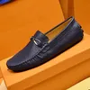 Major Driver Estate Loafer Chaussures Designer Men Arizona Hockenheim Mandons en cuir en relief Robe en cuir Derby Casual Shoe Taille 38-46 MKJKM00002