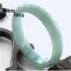 Bangle Natural Emerald Light Green Jade Designer Bracelets Fashion Women Luxury Birth Day Gifts Fine Jewelry Selling Charms 231110