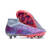 Mens 축구 신발 Mercurial Superfly IX Elite SG Football Boots Cleates 단단 지상 트레이너