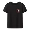 メンズTシャツロシア軍事ワグナーグループ兵士綿シャツのための男スタイルの半袖ループマスキュリナカミセタHOMBRE
