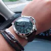 Paneraii Cowhide Panerai Paneria Sapphire Automatisk designer Watch Mirror Movement Size Strap With Needle Buckle 7TGX